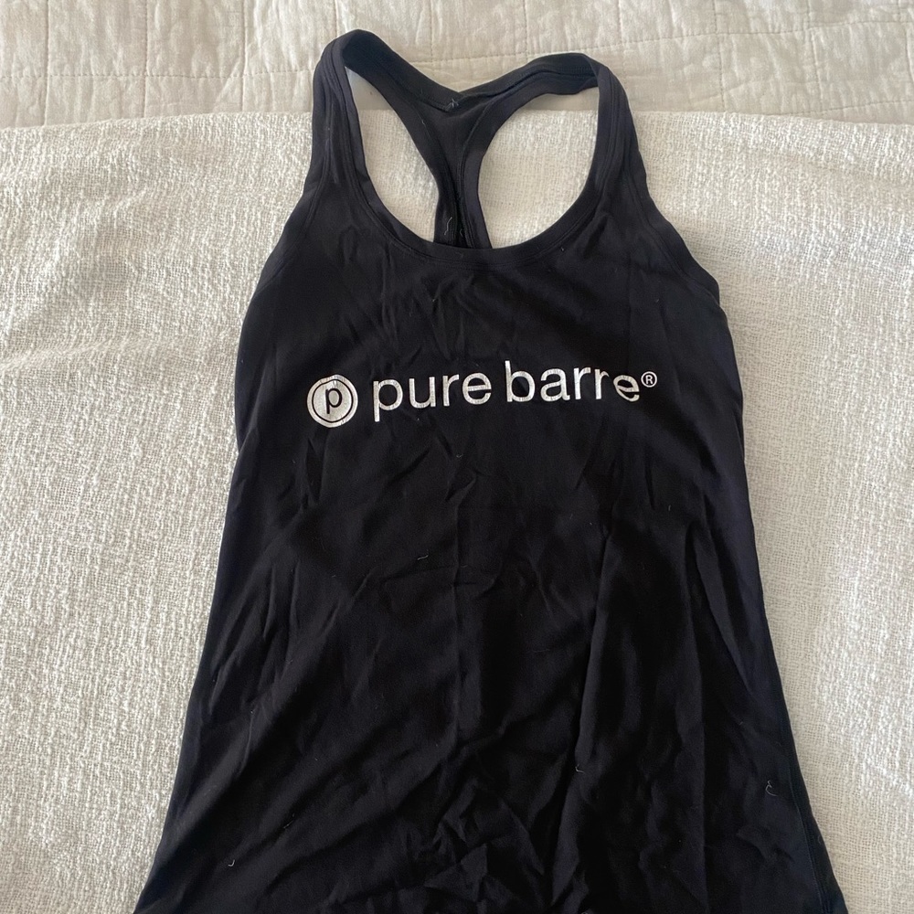 Lululemon Pure Barre Racerback Tank Size 8